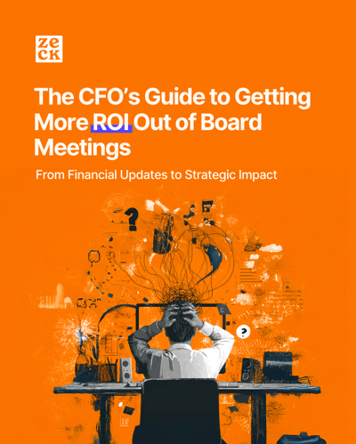 The CFO’s Guide to Getting More ROI Out of Board Meetings